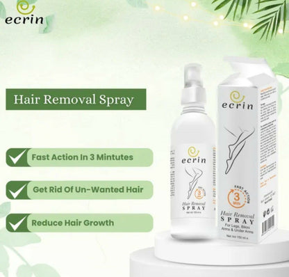 ecrin hair removal spray
